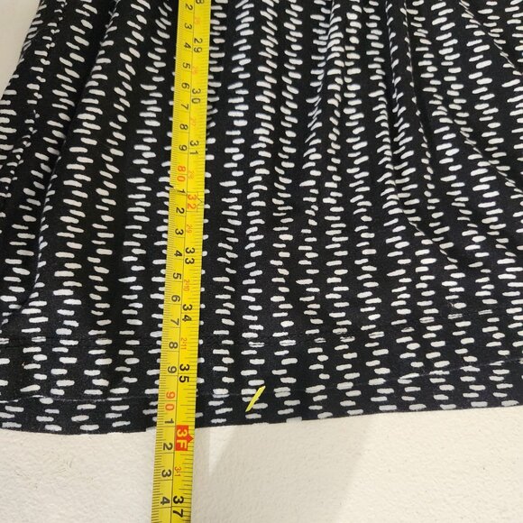 Ann Taylor Loft Sleeveless Black & White Patterned Dress Size M - Picture 6 of 16